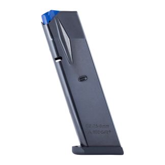 MAGAZINE CZ Shadow 2, CZ 75B, 85B, SP-01 CAL. 9mm 10rd BLUE