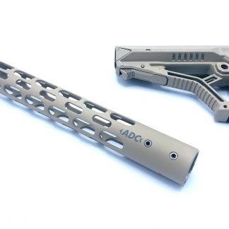 AR9 PCC ADC Hadguard & Buttstock FAB Defense Cerakote - Sand