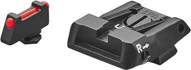 LPA sights is entering into the “carry sight” world with a new set series produced with MIM technology and state-of-the-art CNC milling by maintaining the high quality level of its products. No milling necessary. Features: • fits the existing dovetail slot without milling work • compact low profile • micrometric adjustment for windage and elevation provided by hardened click screws • allen wrench and adjustment screwdriver included in the package TECHNICAL SPECIFICATIONS CATEGORIES Sight set MODELS Glock 17 to 48 (X included) BRAND Glock TYPE 6F/7F - rear black, front red fiber SPORT / HUNTING Yes OPTIC FIBER Yes DEFENSE / MILITARY No