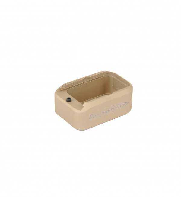 Toni System +2 rounds standard pad magazine extension for Glock - view 8 for Glock 34/35, GLOCK Small Frame GEN4 GEN5