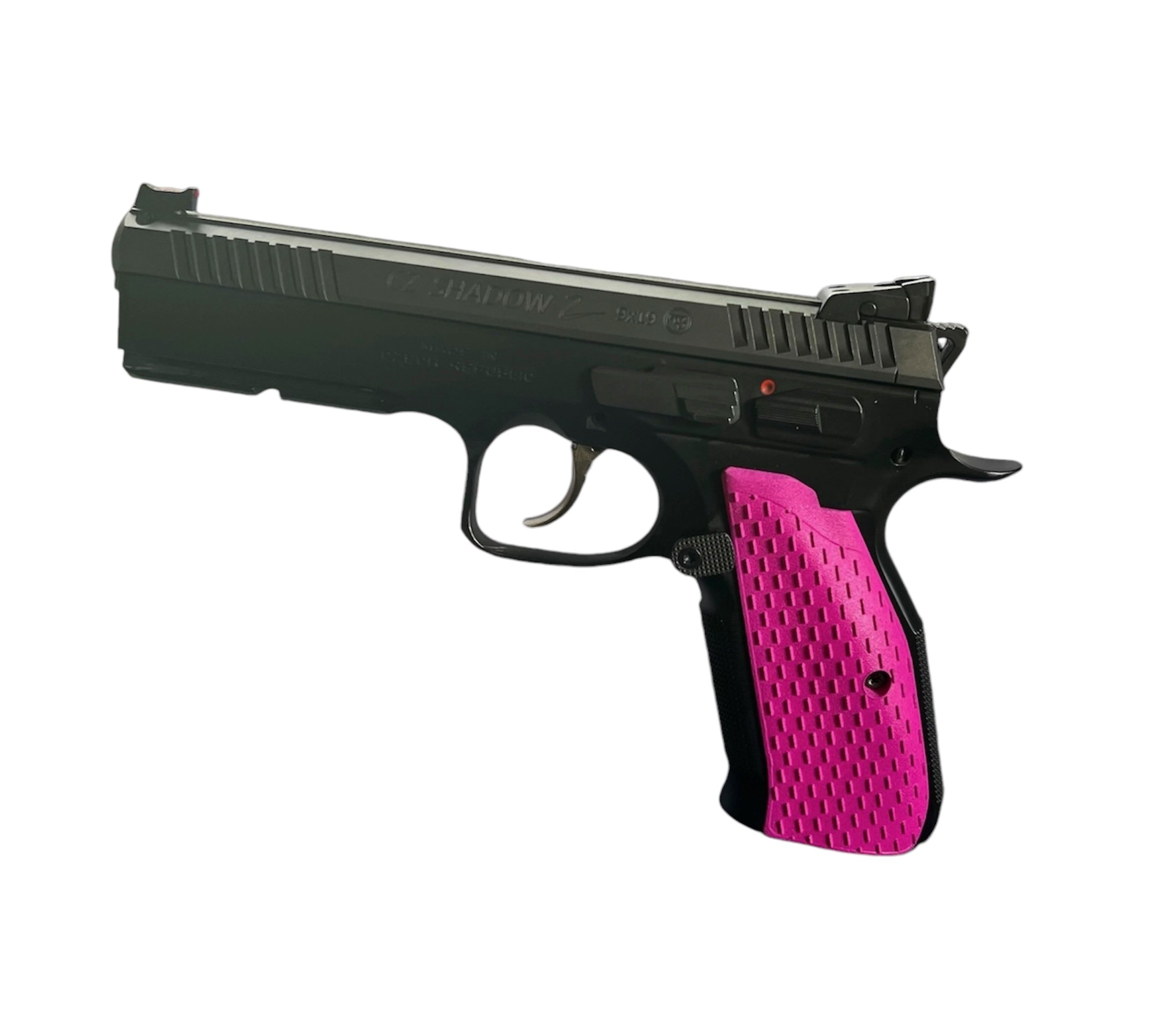 Track grips thick for CZ Shadow 2 in polymer for CZ 75, CZ SP01 / Shadow 2