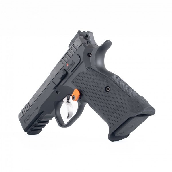 Kit: Track grip +3 base pad in polymer for CZ Shadow 2 Compact - view 2 for CZ 75, CZ SP01 / Shadow 2