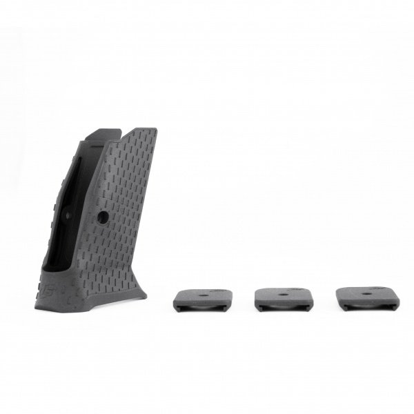 Kit: Track grip +3 base pad in polymer for CZ Shadow 2 Compact for CZ 75, CZ SP01 / Shadow 2