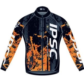 Sublimation SoftShell Jacket Neon Orange IPSC Logo