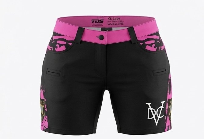 TDS Custom Wear IPSC Lady Shooting Short Pants Pink