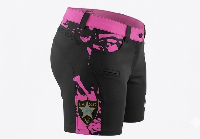 TDS Custom Wear IPSC Lady Shooting Short Pants Pink - view 4