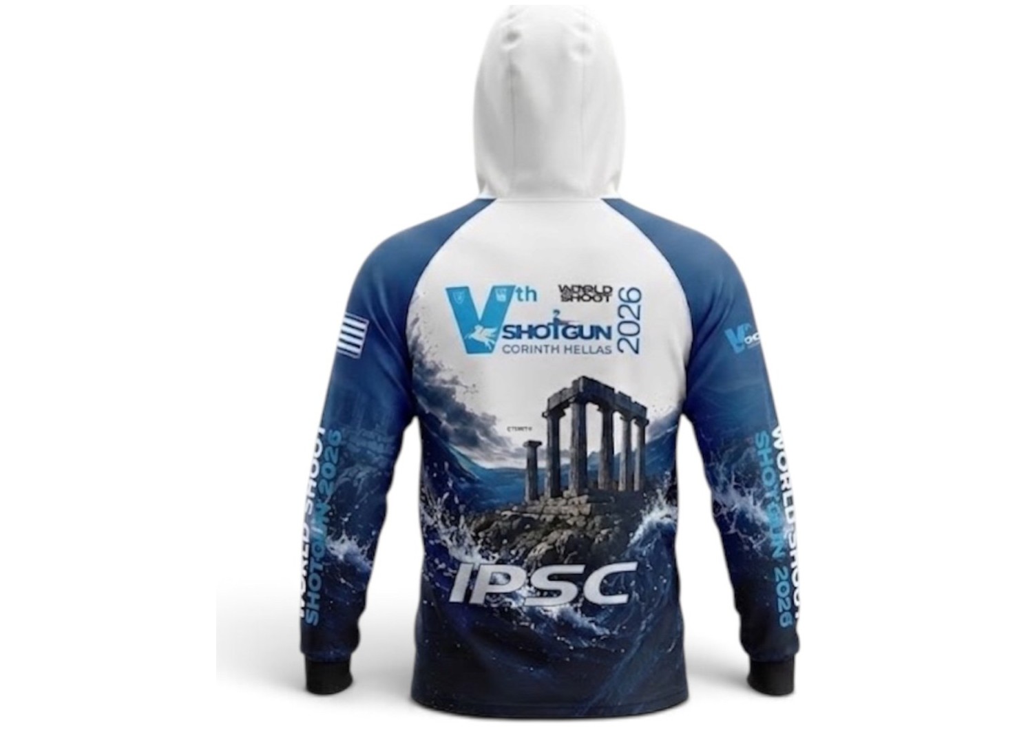 IPSC 2026 Shotgun World Shoot Hooded Long Sleeve Shirt - view 2