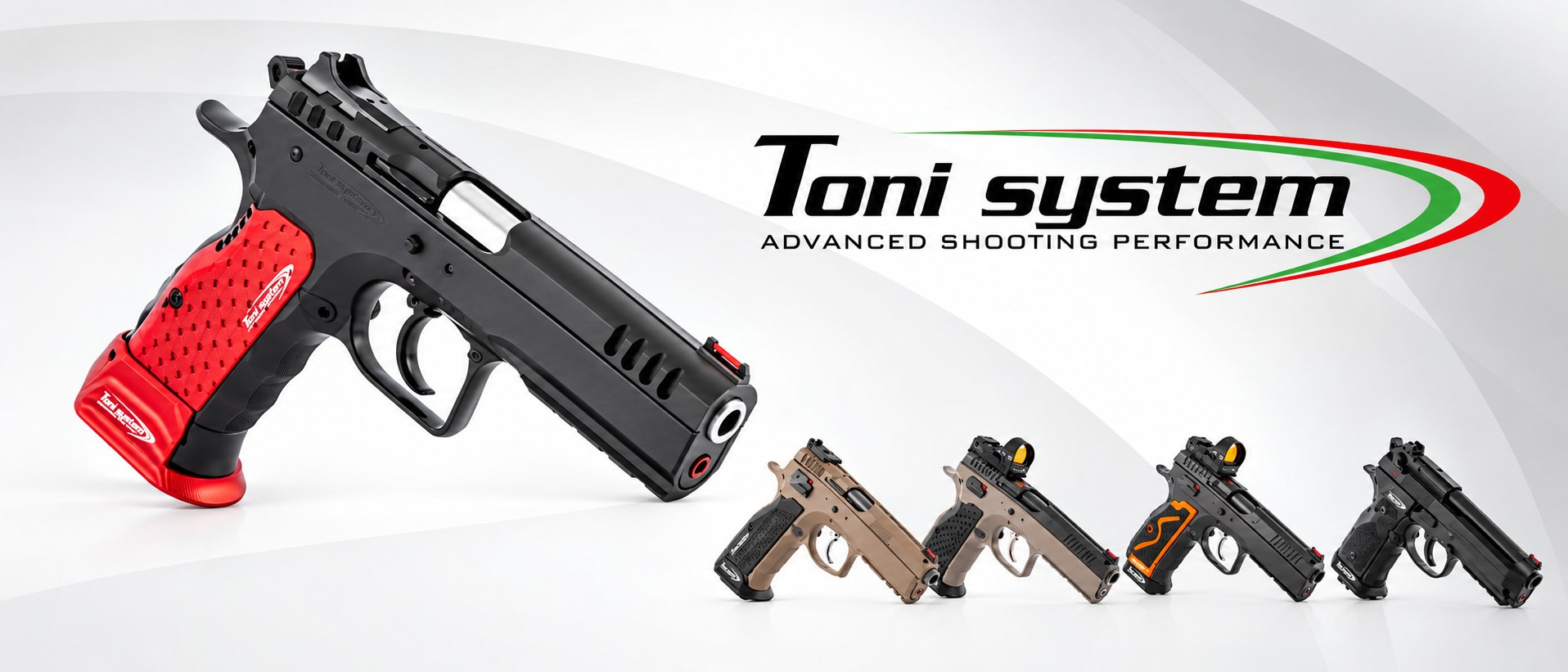 Toni System pistol upgrades for CZ, Tanfoglio and Beretta