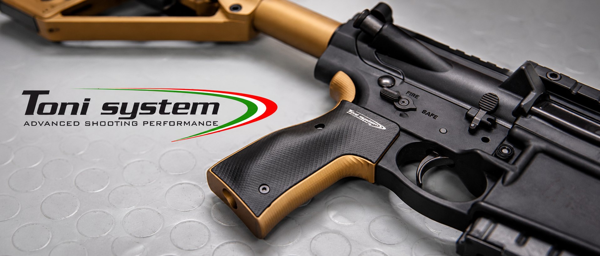 Toni System AR15 grip and components