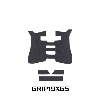 Adhesive grip tape for Glock 19X