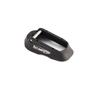Aluminum magwell for Vibram grips for 1911