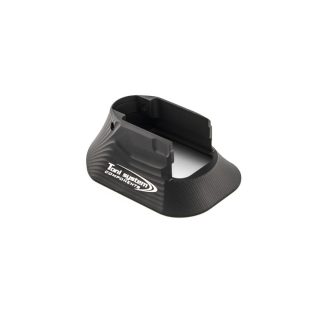 Aluminum open magwell for Tanfoglio small frame