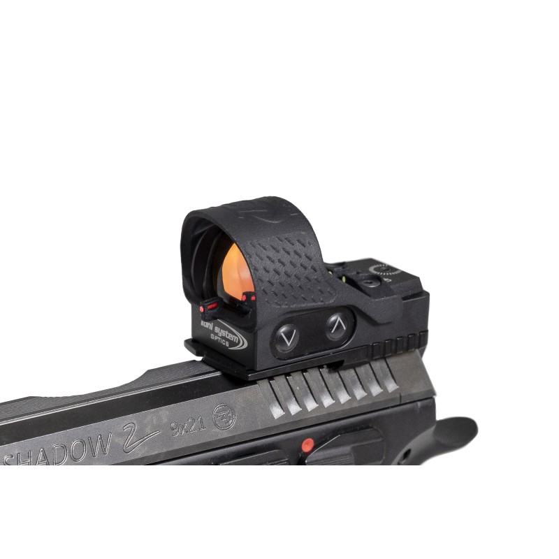 Armored hood with fiber optic sight/rear sight for ZR series