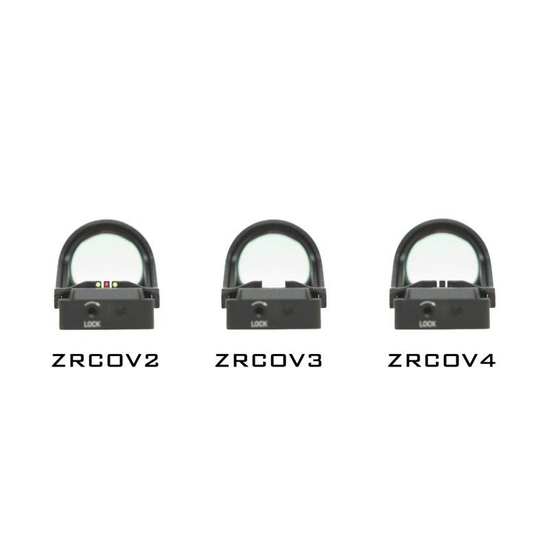 Armored hood with fiber optic sight/rear sight for ZR series