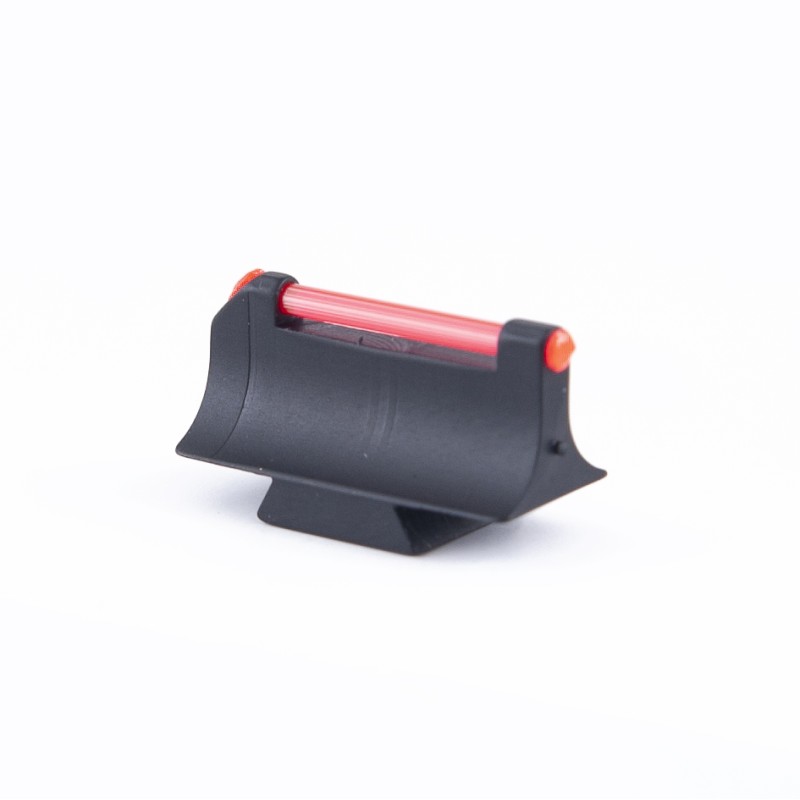 Dovetail sight for carbine, height 12 mm, red fiber optic 1,5mm