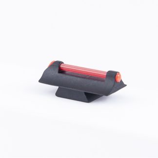 Dovetail sight for carbine, height 7mm, red fiber optic 1,5mm