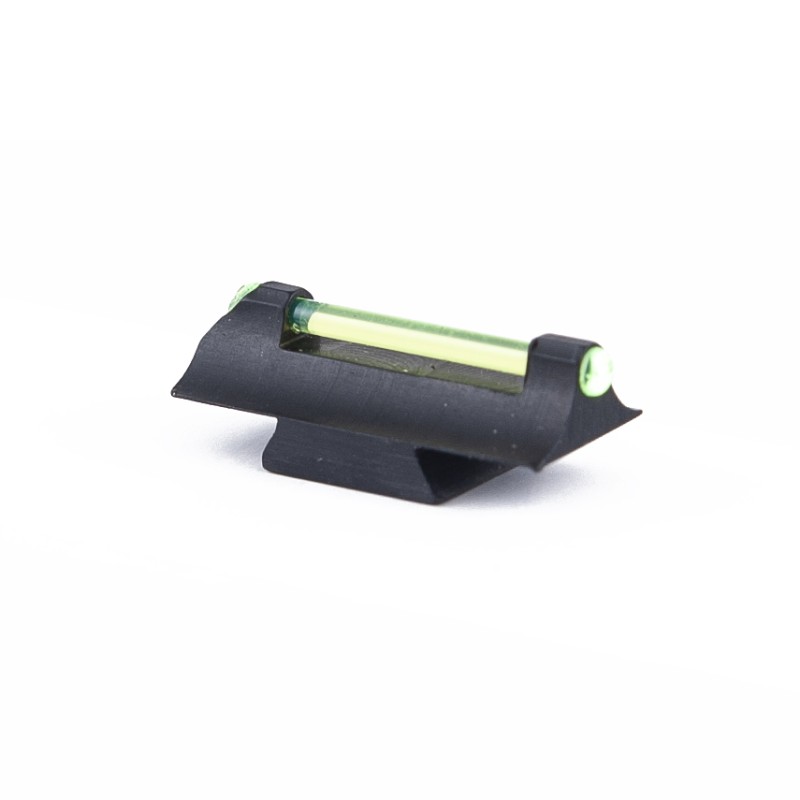 Dovetail sight for carbine, height 8 mm, green fiber optic 1,5mm