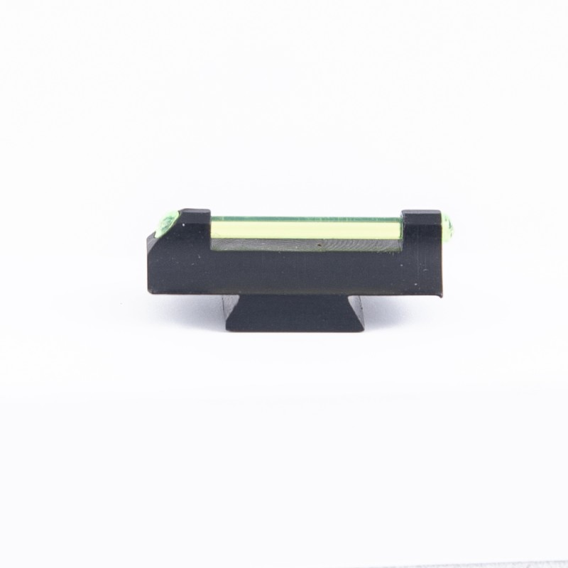 Dovetail sight for carbine, height 8 mm, green fiber optic 1,5mm