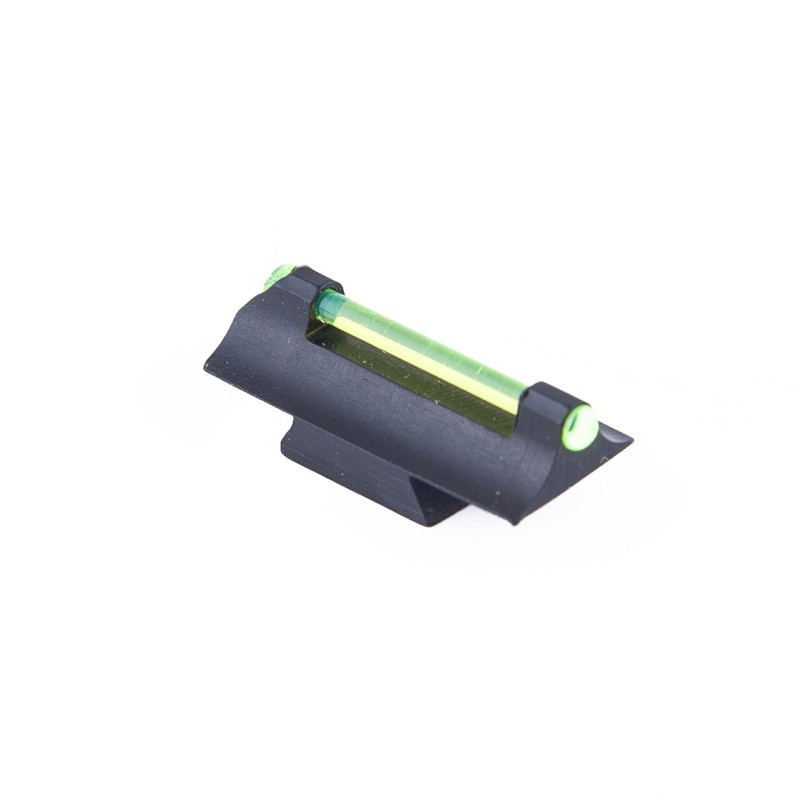 Dovetail sight for carbine, height 8 mm, green fiber optic 1,5mm