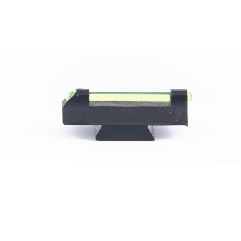 Dovetail sight for carbine, height 8 mm, green fiber optic 1,5mm