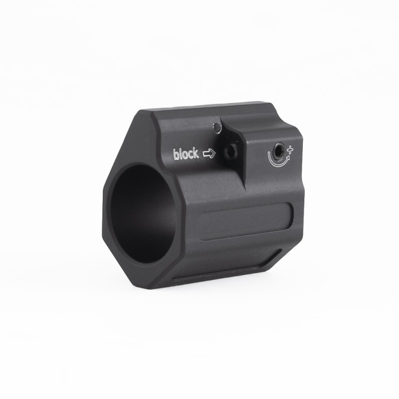 Gas block adjustable, diameter .750"