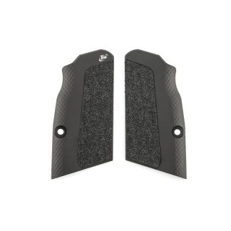 High-grip short grips - small frame for Tanfoglio