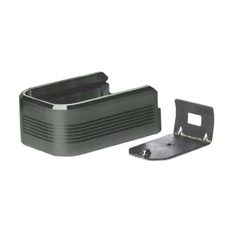 Mec-Gar Plus 2 Aluminium Base Pad CZ 75 / Shadow 2 – for Polymer Floor Plate – Black