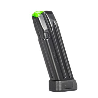Mec-gar Magazine for GLOCK 17, 34, 45, and CLONES 9mm 20-ROUND extended anti-friction coating carbon steel