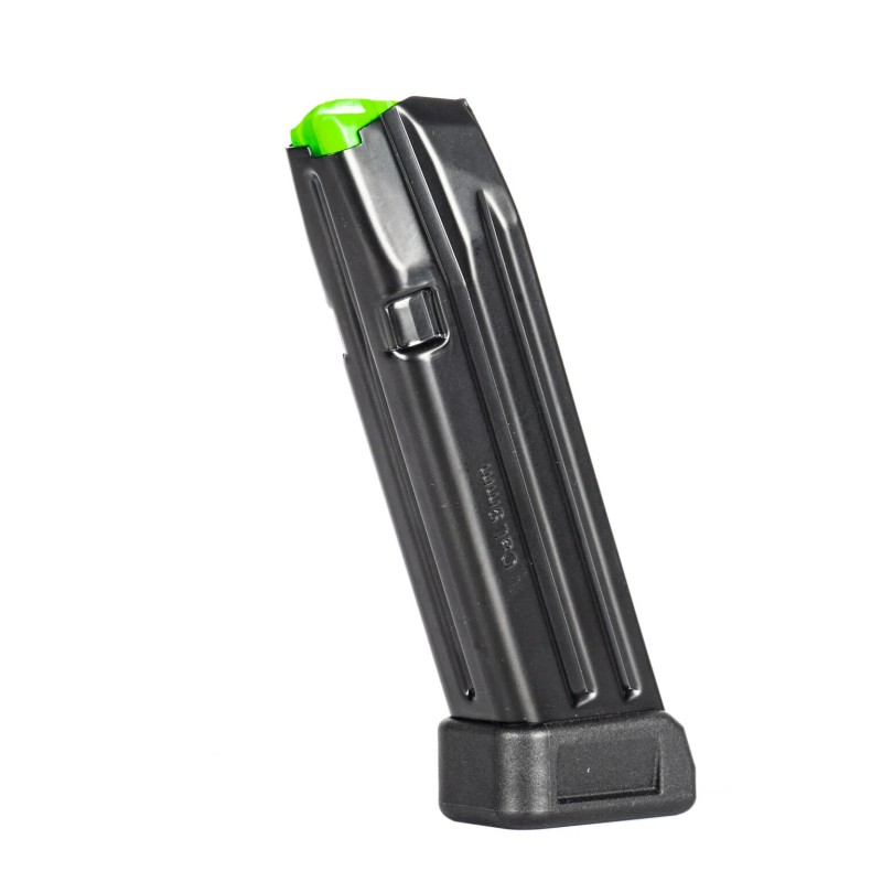 Mec-gar Magazine for GLOCK 17, 34, 45, and CLONES 9mm 20-ROUND extended anti-friction coating carbon steel