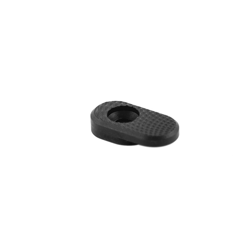 Oversized magazine release button for Tanfoglio
