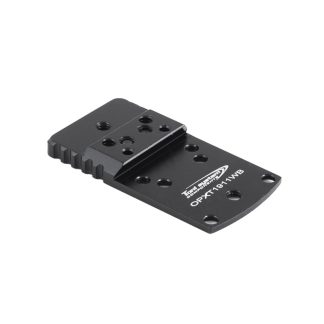 Red dot dovetail base plate (type B) for Tanfoglio 1911 Witness
