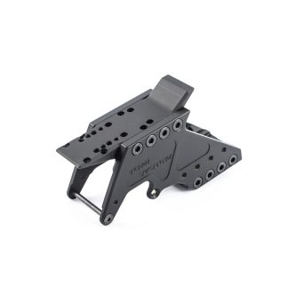Scope mount in brass for multiple red dot for Glock gen.3/4