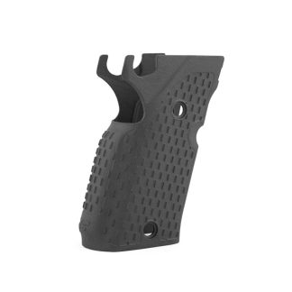 Wraparound track grips in polymer for Beretta 92X